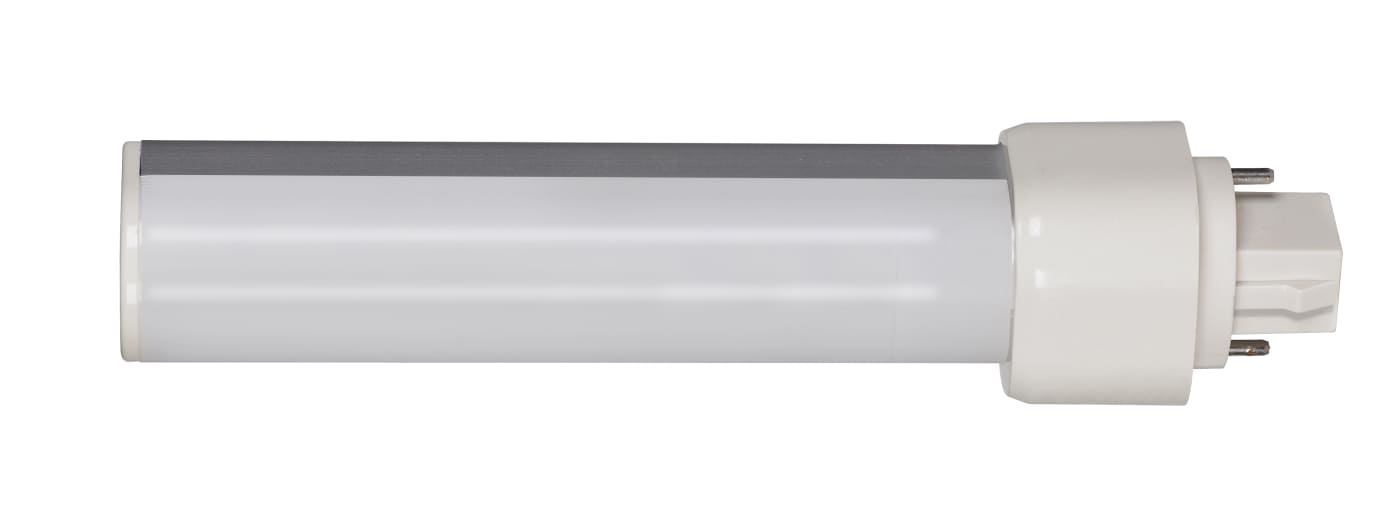 SATCO/NUVO 9WPLH/LED/850/BP/2P 9W LED PL 2-Pin 5000K 1000Lm G24D Base 50000 Hours 120 Degree Beam Spread Horizontal Type B Ballast Bypass (S8534)