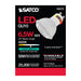 SATCO/NUVO 6.5W LED MR16 4000K 25 Degree Beam Spread GU10 Base 120V (S8678)