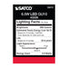 SATCO/NUVO 6.5W LED MR16 4000K 25 Degree Beam Spread GU10 Base 120V (S8678)