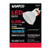 SATCO/NUVO 6.5W LED MR16 5000K 25 Degree Beam Spread GU10 Base 120V (S8679)