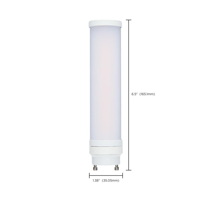 SATCO/NUVO 8W LED PL E26 Base CCT Selectable 2700K/3000K/3500K/4000K/5000K Type B Ballast Bypass 120-277V (S8760)