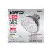 SATCO/NUVO 6.5MR16/LED/25'/30K/12V 6.5W LED MR16 LED 3000K 25 Degree Beam Spread GU5.3 Base 12V AC/DC (S9491)