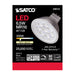SATCO/NUVO 6.5MR16/LED/40'/30K/12V/90CRI 6.5W LED MR16 LED 3000K 40 Degree Beam Spread GU5.3 Base 12V AC/DC (S9616)