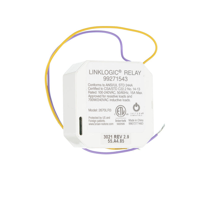 Broan-NuTone Link Logic Relay Fits Models SMD6 SMD8 (S97018125)