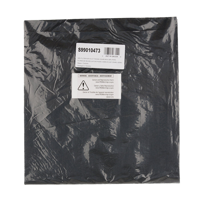 Broan-NuTone Service Filter Non-Ducted F/EW43EW48 24N And 30N Pair (S99010473)