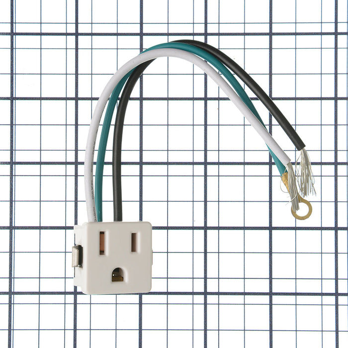 Broan-NuTone 3-Prong Outlet With Wires Fits Models 123035 123135 N123035 12000 (S99270556)