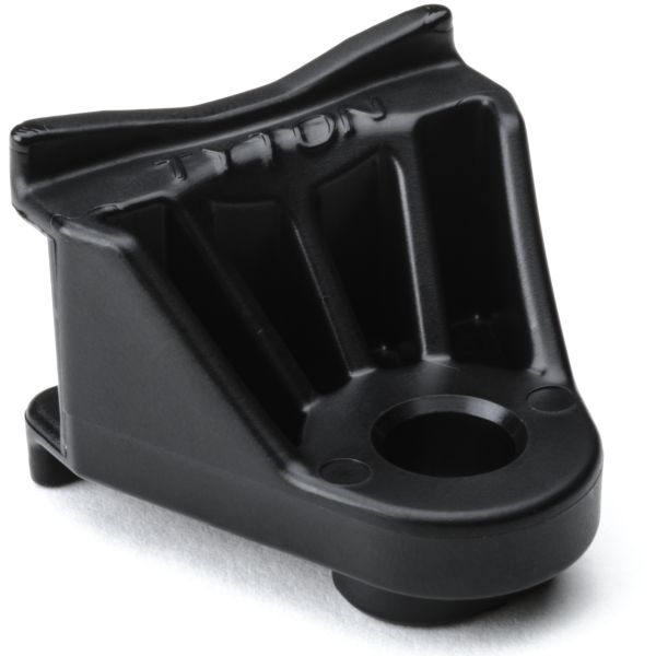 HellermannTyton Axial Oval Mount .31 Inch 8mm Mounting Hole PA66HIRHSUV Black 500 Per Package (SAOM820HIRHSH1)