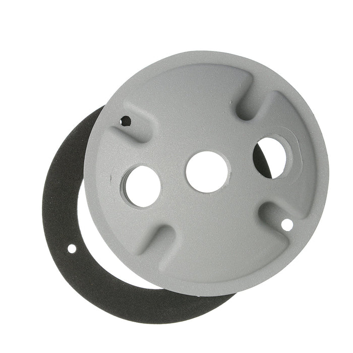 SATCO/NUVO 2-Light Die Cast Mounting Plate Light Gray (60-674)