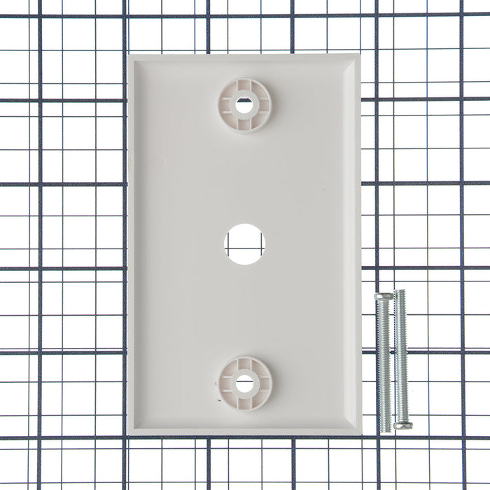 SATCO/NUVO Emergency Remote Test Switch Single Gang Plate White Finish (80-987)