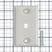 SATCO/NUVO Emergency Remote Test Switch Single Gang Plate White Finish (80-987)