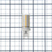 SATCO/NUVO 5W JCD LED Bulb Clear 4000K G9 Base 120V (S11235)