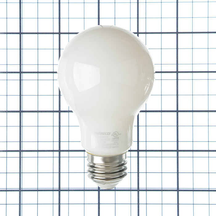 SATCO/NUVO 8.2W LED A19 Soft White Medium Base 3000K 90 CRI 120V (S12420)