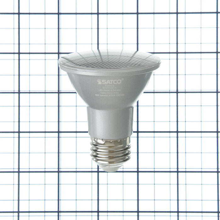 SATCO/NUVO 6.5W PAR20 LED 2700K 40 Degree Beam Angle Medium Base 120V (S29405)