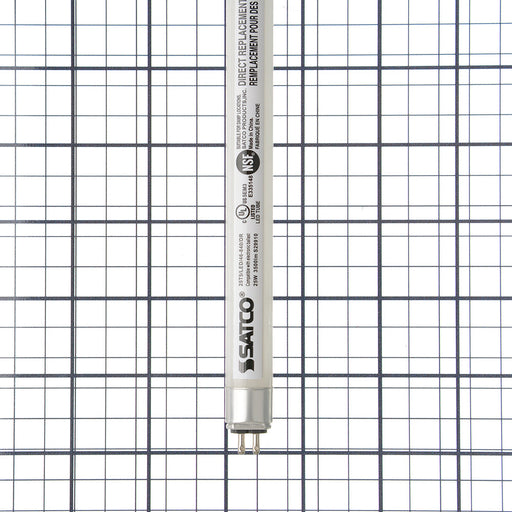 SATCO/NUVO 25W T5 LED Miniature Bi-Pin Base 4000K 50000 Hours 3500Lm Type A Ballast Dependent (S29910)