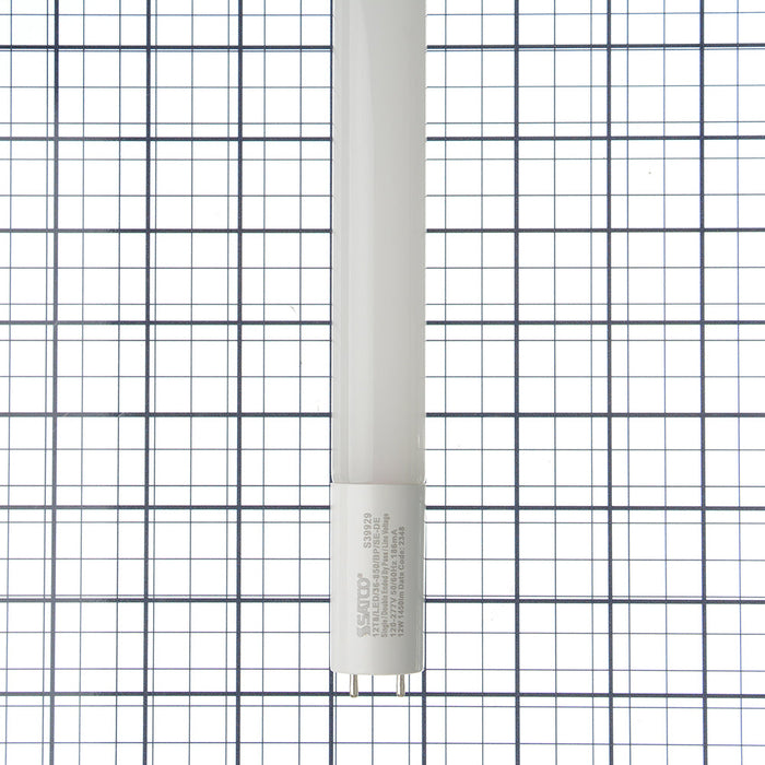 SATCO/NUVO 12W T8 LED 3 Foot 5000K Medium Bi-Pin Base 50000 Hours 1450Lm Type B Ballast Bypass Single Or Double Ended Wiring (S39929)