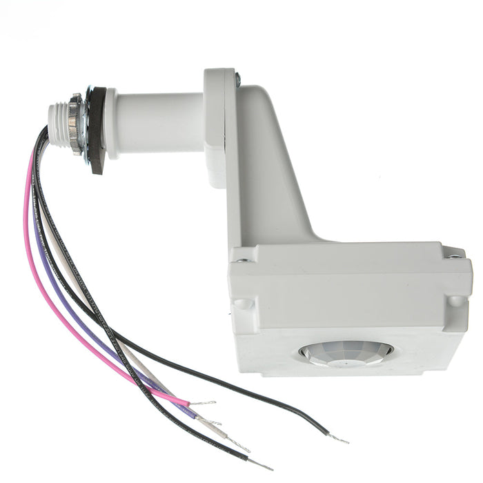 Lithonia Outdoor Pole/Fixture Mount Sensor Large Motion/Extended Range 360 Degree Lens Outdoor PIR Detection Occupancy Controlled Dimming White 3VDC (SBOR 10 OEX D EB3 WH 3V)