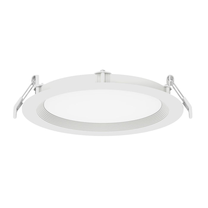 Maxlite 112160 Slim Baffle Round Downlight 6 Inch 13W 120V Triac Dimming CCT Selectable 2700K/3000K/3500K/4000K/5000K White (SBRD-6R13T9CS-W)