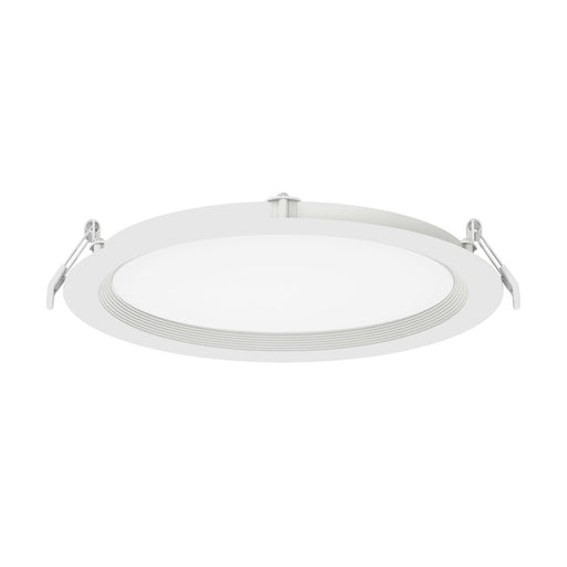 Maxlite 112162 Slim Baffle Round Downlight 8 Inch 23W 120V Triac Dimming CCT Selectable 2700K/3000K/3500K/4000K/5000K White (SBRD-8R23T9CS-W)