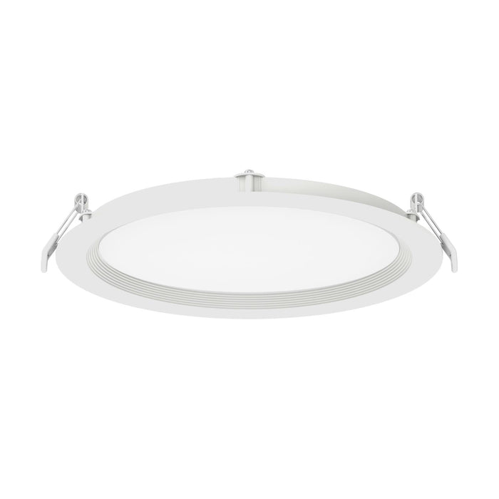 Maxlite 112162 Slim Baffle Round Downlight 8 Inch 23W 120V Triac Dimming CCT Selectable 2700K/3000K/3500K/4000K/5000K White (SBRD-8R23T9CS-W)