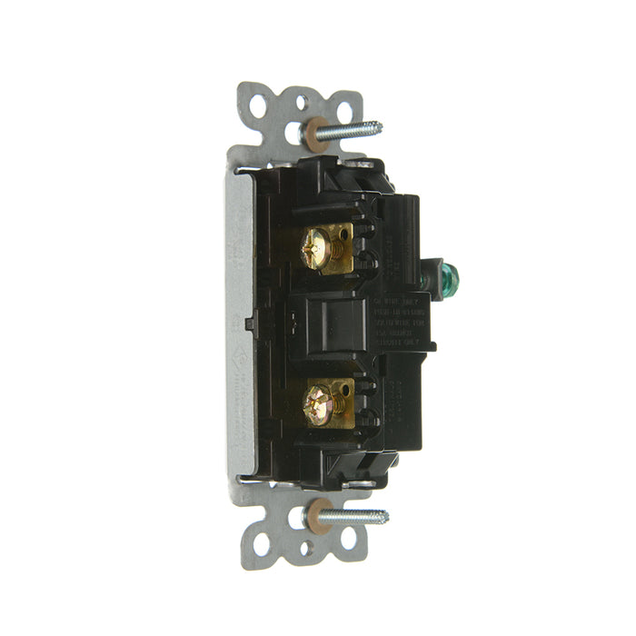 Lutron Diva Designer Style Satin Finish 15A Single-Pole Switch Glacier White (SC-1PS-GL)