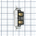 Lutron Diva Designer Style Satin Finish 15A Single-Pole Switch Pebble (SC-1PS-PB)