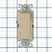 Lutron Diva Designer Style Satin Finish 15A Single-Pole Switch Sand (SC-1PS-SD)