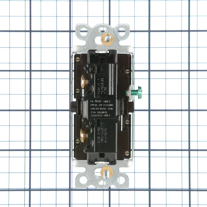 Lutron Diva Designer Style Satin Finish 15A Single-Pole Switch Sand (SC-1PS-SD)