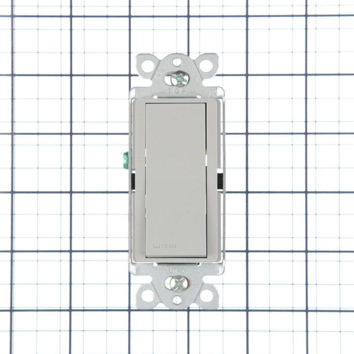 Lutron Diva Designer Style Satin Finish 15A 3-Way Switch Pebble (SC-3PS-PB)