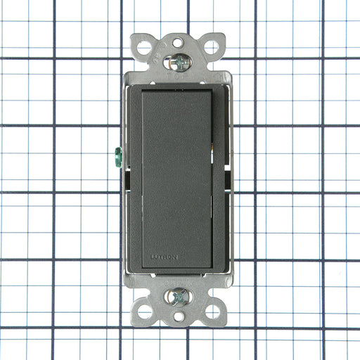 Lutron Diva Designer Style Satin Finish 15A 3-Way Switch Slate (SC-3PS-SL)