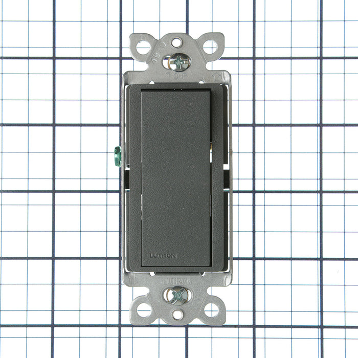 Lutron Diva Designer Style Satin Finish 15A 3-Way Switch Slate (SC-3PS-SL)