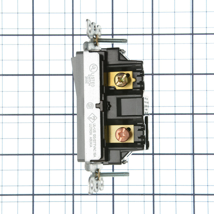 Lutron Diva Designer Style Satin Finish 15A 3-Way Switch Slate (SC-3PS-SL)