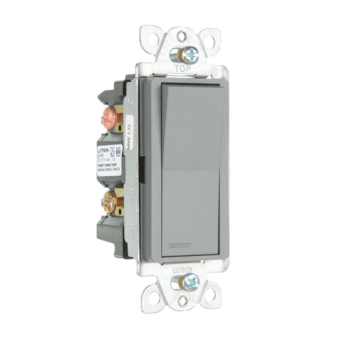 Lutron Diva Designer Style Satin Finish 15A 4-Way Switch Slate (SC-4PS-SL)