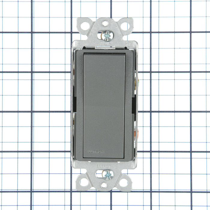 Lutron Diva Designer Style Satin Finish 15A 4-Way Switch Slate (SC-4PS-SL)
