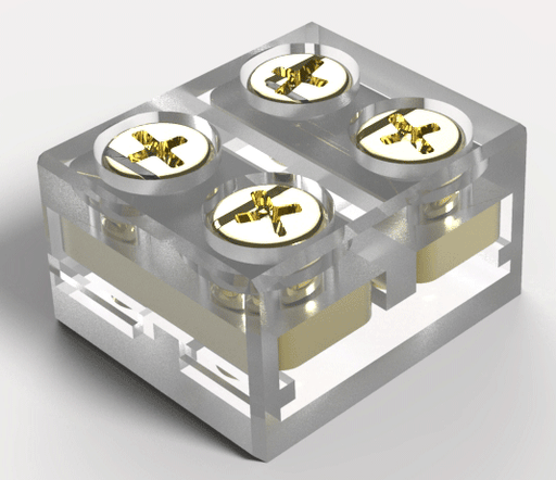 Lotus LED Lights Tape To Tape Straight Screw Connector For 8Mm And 10Mm Tape Light (SC-8-10-TT-1)
