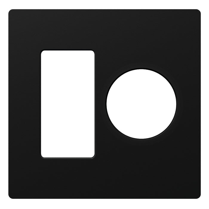 Lutron 2-Gang Claro Josh.ai Ready Wall Plate Midnight (SC-XN-MN)