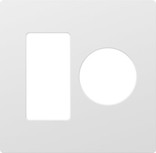 Lutron 2-Gang Claro Josh.ai Ready Wall Plate White (SC-XN-SW)