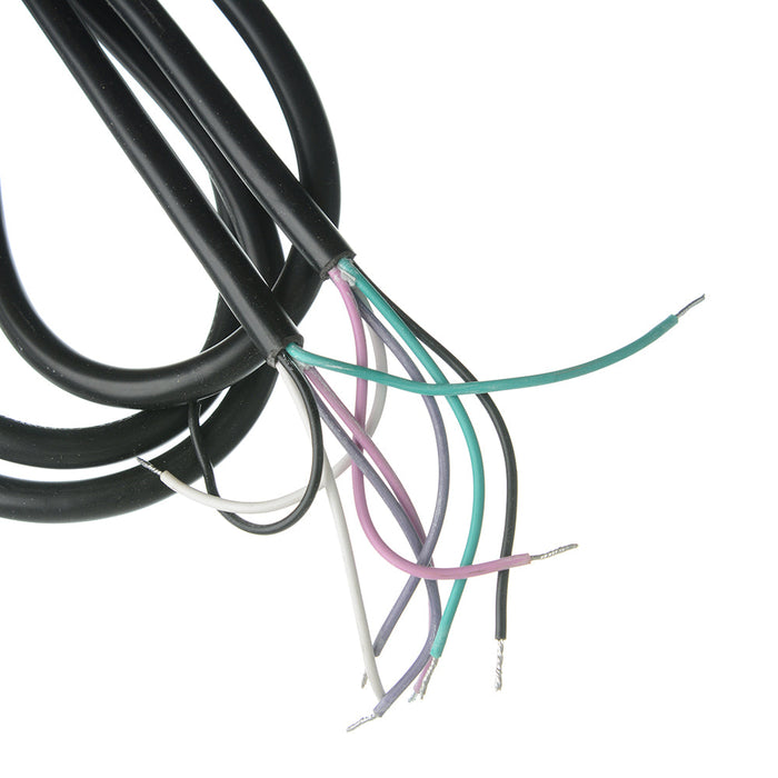 Westgate Manufacturing 12 Foot Cord SJTW 18 AWG 5-Conductor Black (SCL-12FT-SJTW18/5-BK)