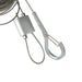 Westgate Manufacturing Adjustable 20 Foot 5/64 Inch Single Suspension Cable With Heavy-Duty Hook Loop Gripper On Top (SCL-GS220)