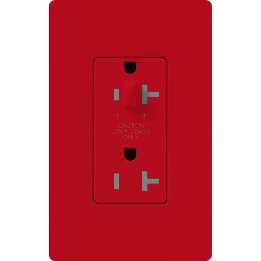 Lutron Satin 15A Tamper-Resistant Receptacle Hot (SCR-15-HDTR-HT)