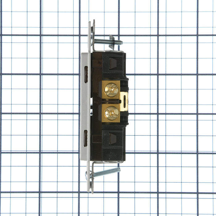 Lutron Claro Designer Receptacle 20A 125V Satin Finish Pebble (SCR-20-PB)