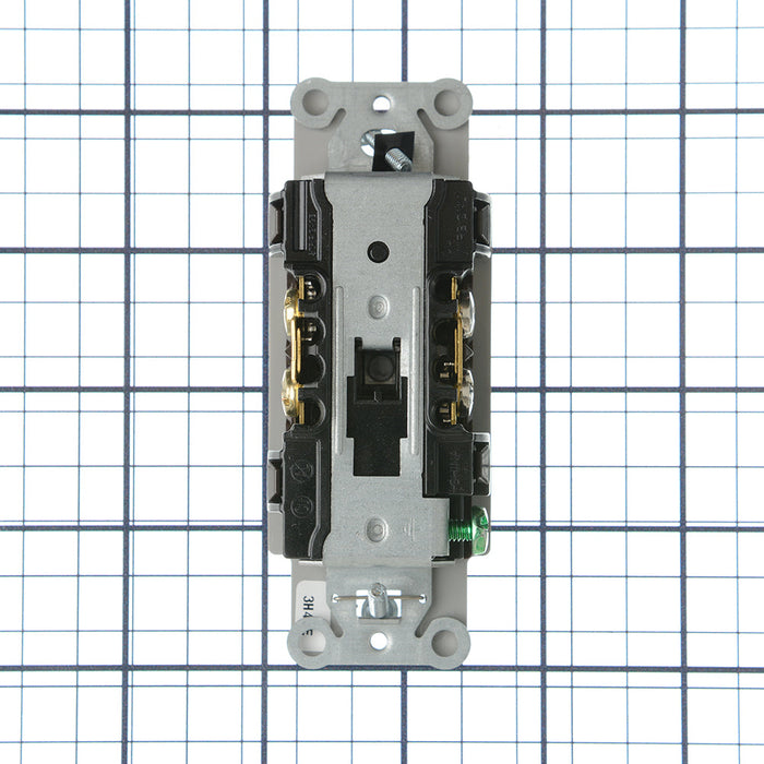 Lutron Claro Designer Receptacle 20A 125V Satin Finish Pebble (SCR-20-PB)