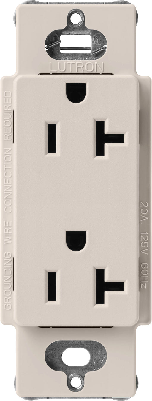 Lutron Satin 20A Receptacle Taupe (SCR-20-TP)