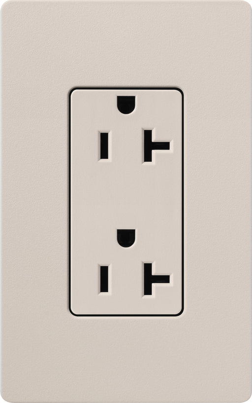 Lutron Satin 20A Receptacle Taupe (SCR-20-TP)