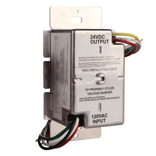 Lotus LED Lights Driver/Dimmer 2-In-1 For Single CCCT LED 24V 60W Use With All Single CCT/DTW LED Tape; All 24V DC Fixtures; 24V Pucks;24V Step Lights (SDD-24060-DIM)
