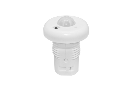 EIKO SEN-WSI-PIR-A BLE PIR Motion Sensor 12-24V 1/2 Inch Button Snap-In 0-10V Daylight Harvesting 8-12 Foot Parameters Set By Silvair App (15439)