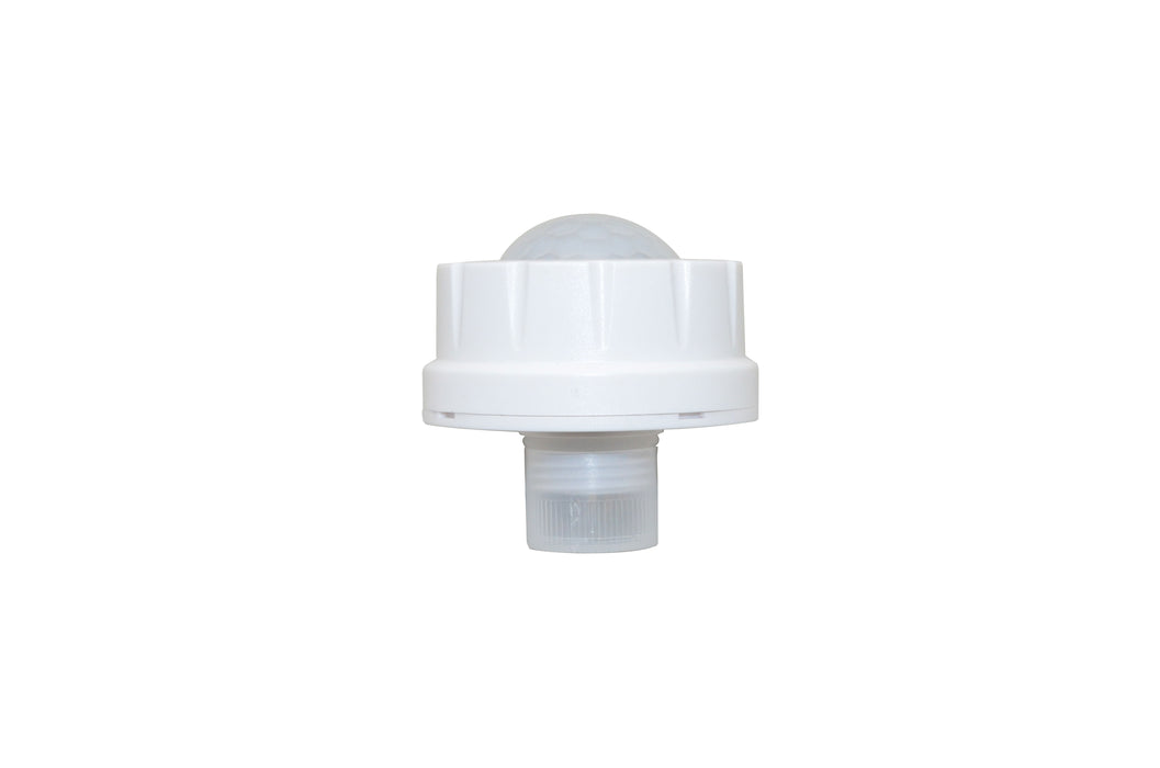 EIKO SENA-WPPA-WH BLE PIR Motion Sensor 12-24V Screw-In 0-10V Daylight Harvesting 8-40 Foot White IP65 Parameters Set By Silvair App (13865)