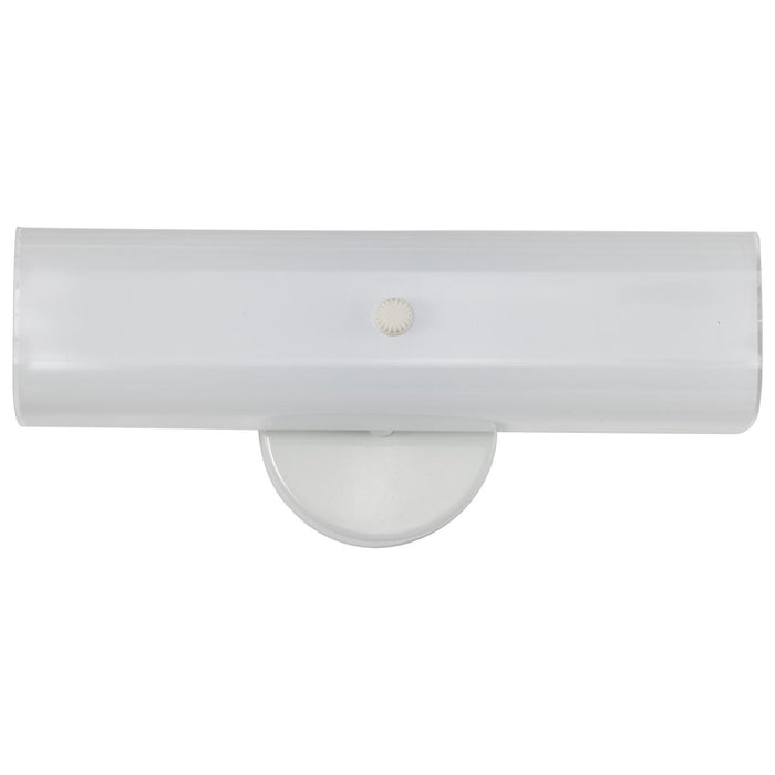 SATCO/NUVO 2 Light-14 Inch-Vanity With White U Channel Glass (SF77-087)