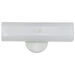 SATCO/NUVO 2 Light-14 Inch-Vanity With White U Channel Glass (SF77-087)
