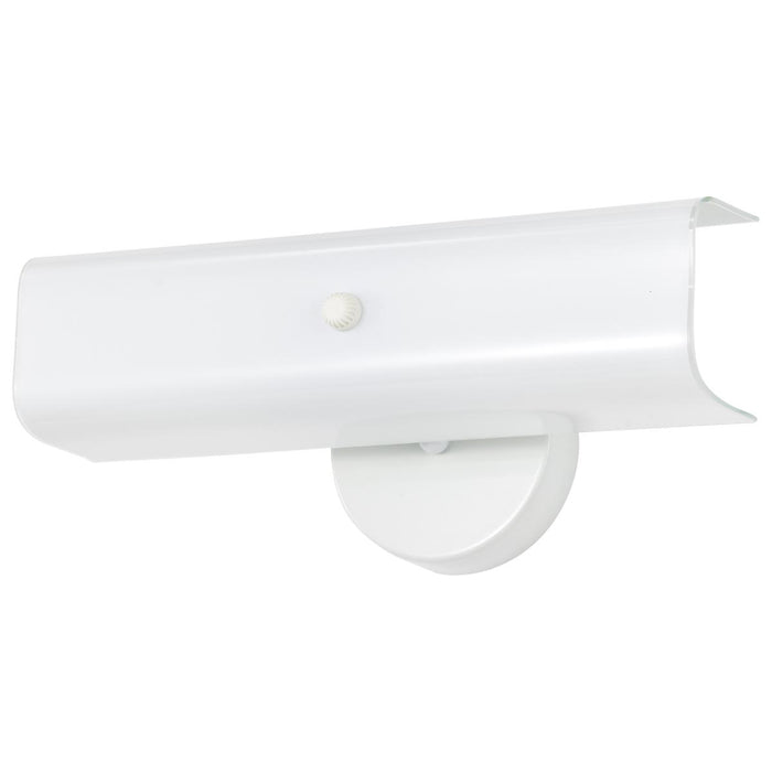 SATCO/NUVO 2 Light-14 Inch-Vanity With White U Channel Glass (SF77-087)
