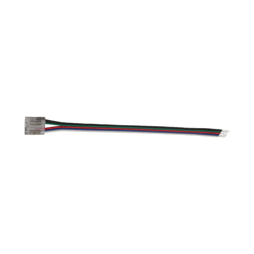 Lotus LED Lights Tape To Wire Back Side Connectors For LBL-PWM-RGBW-IP20 - Bag Of 5 (SFC-RGBW-5P-12MM-TWB)